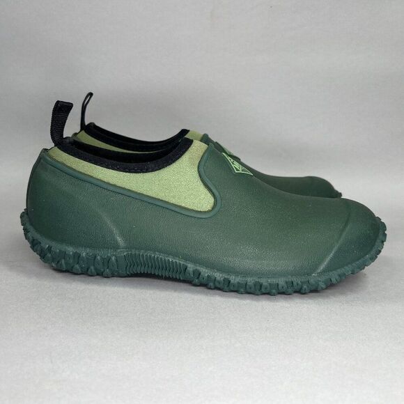 Muck Boots Muckster II Shoes Women's Size 6 Green Low Slip On Waterproof Shoes - Picture 1 of 12